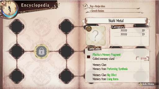 Plachtas Memory 5 Guide in Atelier Sophie: The Alchemist of the Mysterious Book