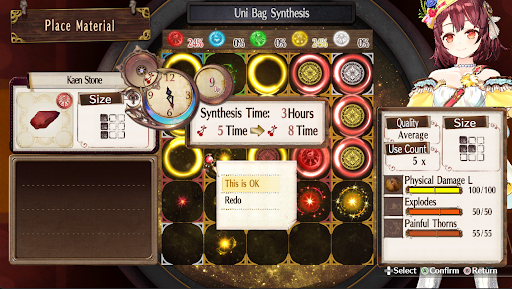 Synthesizing a bomb with an Explodes effect at 50 | Atelier Sophie