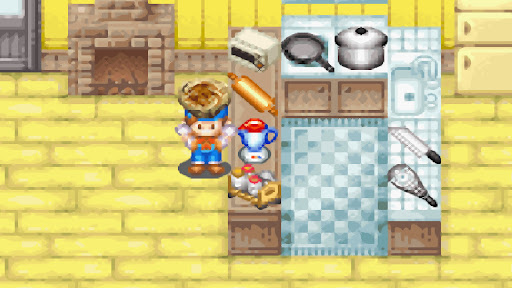 You can add onions as an ingredient when making curry noodles | Harvest Moon: Friends of Mineral Town