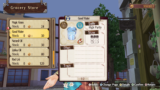 Good water | Atelier Sophie: The Alchemist of the Mysterious Book