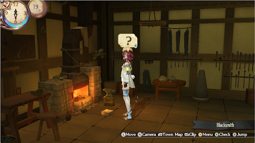 Furnace in Blacksmith Shop | Atelier Sophie: The Alchemist of the Mysterious Book