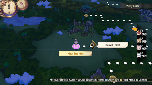 Moon Sun Moor location | Atelier Sophie: The Alchemist of the Mysterious Book