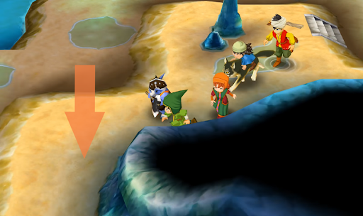 Some indications to reach the next room (3) | Dragon Quest VII
