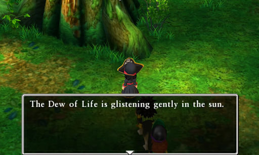 Grab the Pixie Pitcher and use it on the base of the tree (2) | Dragon Quest VII