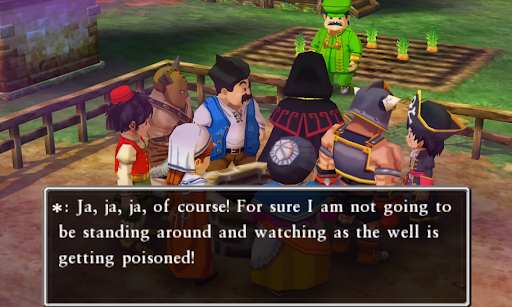 The people from the town won’t let you purify the well | Dragon Quest VII