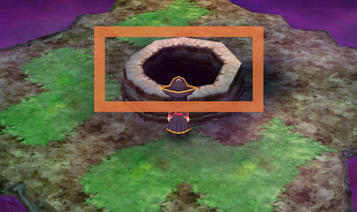 Use the Dew of Life from your items menu to purify the well | Dragon Quest VII