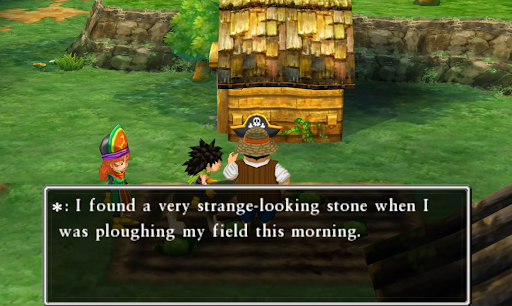 This farmer will give you the first fragment | Dragon Quest VII