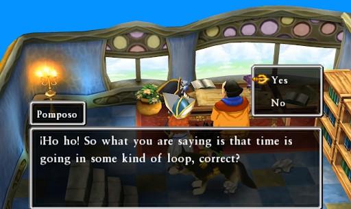 Talk to Pomposo to get some help from him (3) | Dragon Quest VII