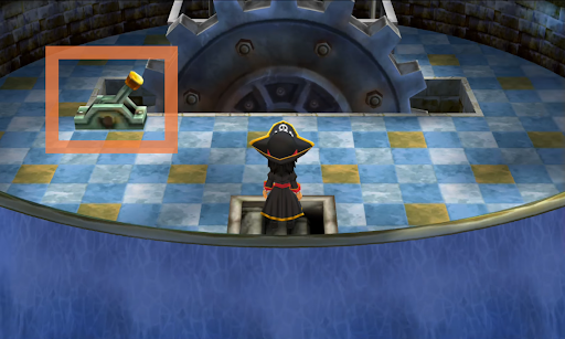Pull this level and then touch the painting in Salvador’s basement (2) | Dragon Quest VII