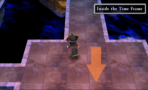 Fall down from this tile to reach the next floor (1) | Dragon Quest VII