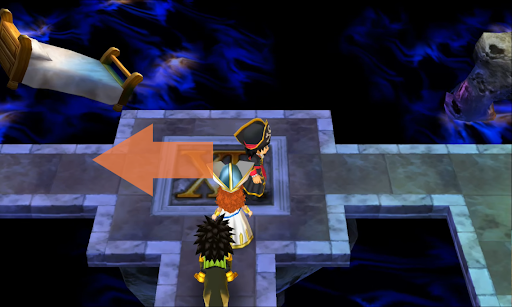 Walk around this room counterclockwise to get to the last area (1) | Dragon Quest VII