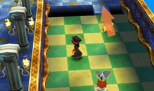 Follow this path to exit the room (1) | Dragon Quest VII