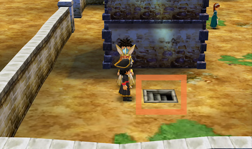 The flying carpet is hidden in this basement (1) | Dragon Quest VII