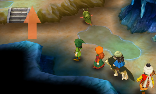 Some indications to reach the next room (1) | Dragon Quest VII