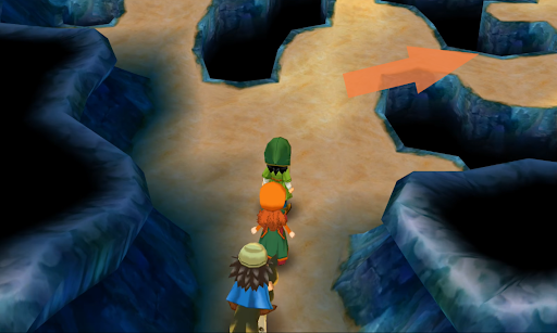 You’ll find the next floor following this path (3) | Dragon Quest VII