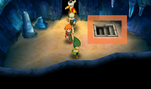 You’ll find the next floor following this path (5) | Dragon Quest VII