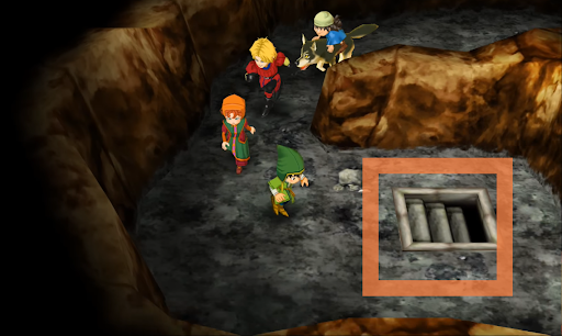 Some indications to reach the third floor (3) | Dragon Quest VII