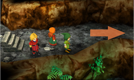 Some indications to reach the third floor (4) | Dragon Quest VII