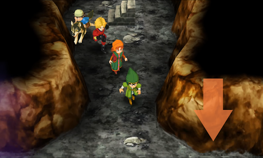 Some indications to reach the next floor (1)  | Dragon Quest VII