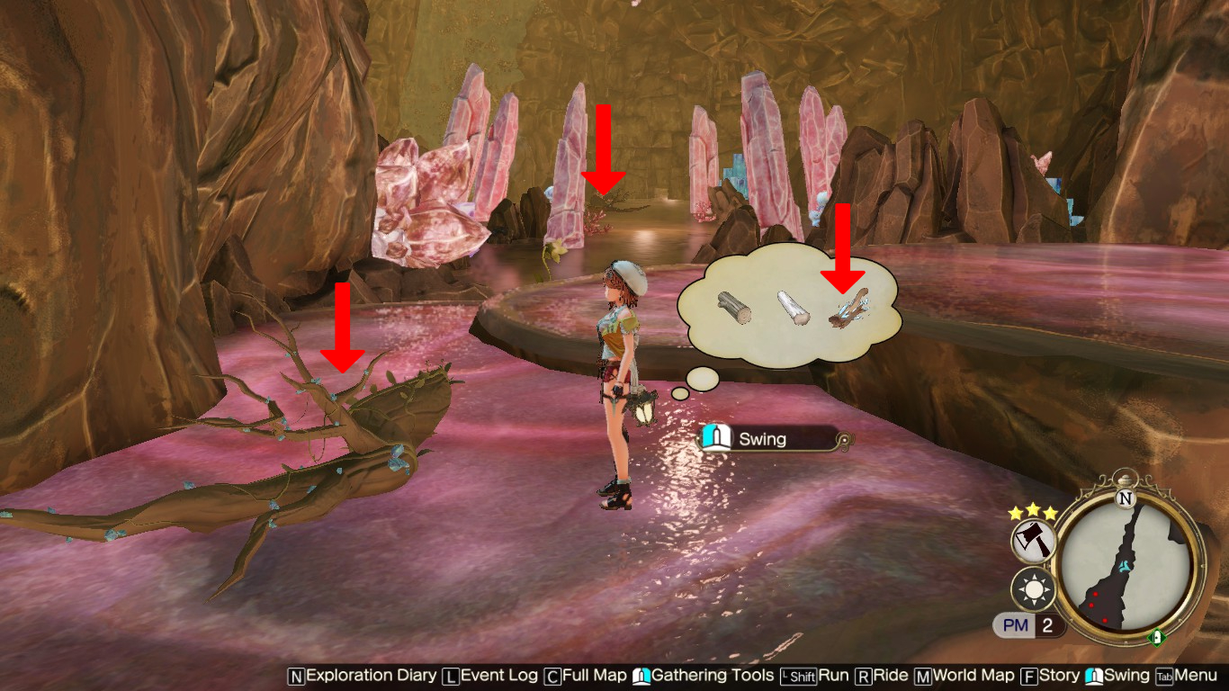 Obtaining a Holy Arbor Branch in the Water Spirit’s Sanctuary | Atelier Ryza 2: Lost Legends & the Secret Fairy