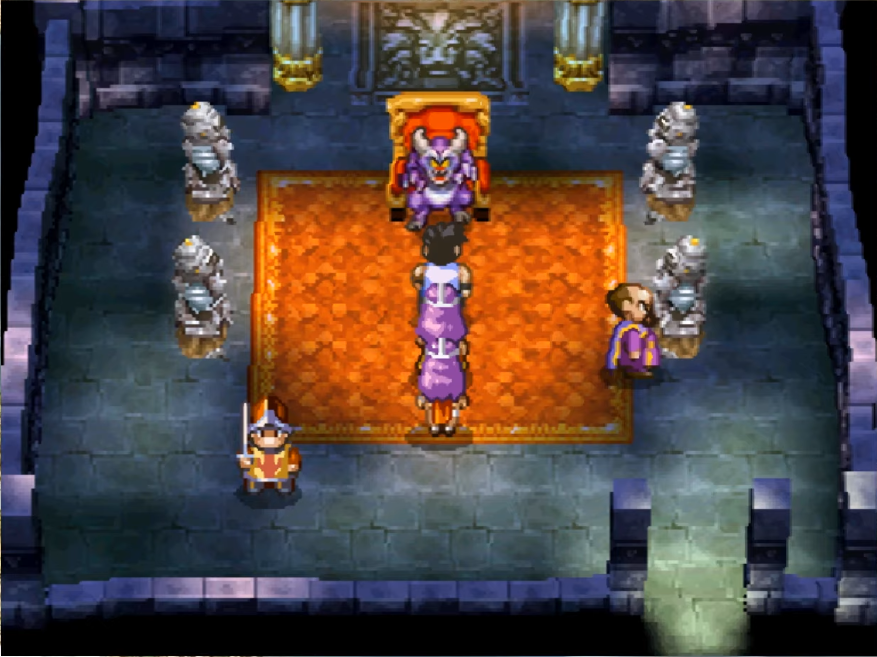 How to defeat Balzack in the fourth chapter of Dragon Quest IV