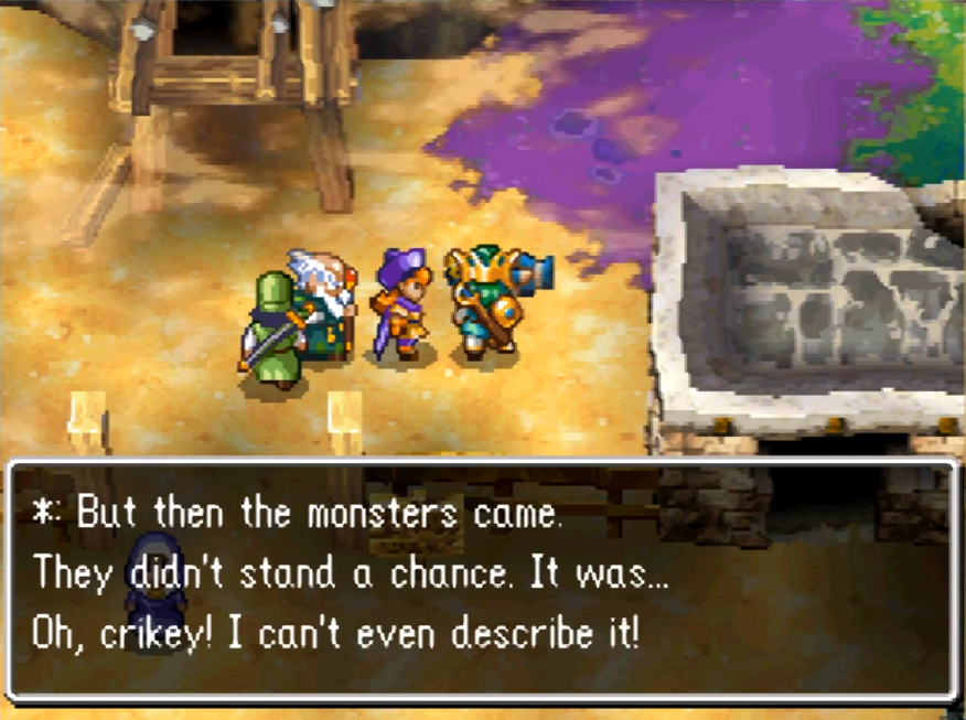 Mamon Mine is taken over by Psaro’s minions now | Dragon Quest IV