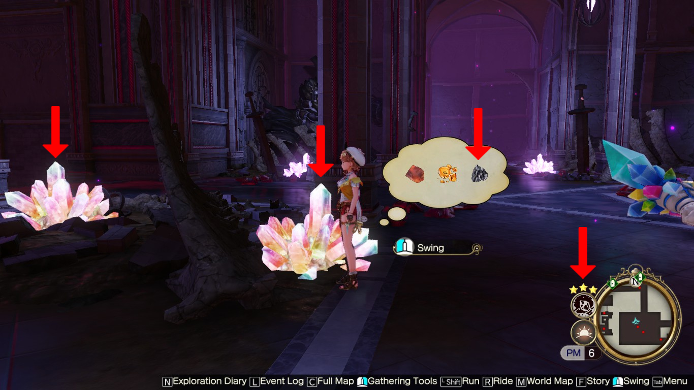 Obtaining a Rainbow Gemstone at Ethereal Dragon’s Coffin | Atelier Ryza 2: Lost Legends & the Secret Fairy
