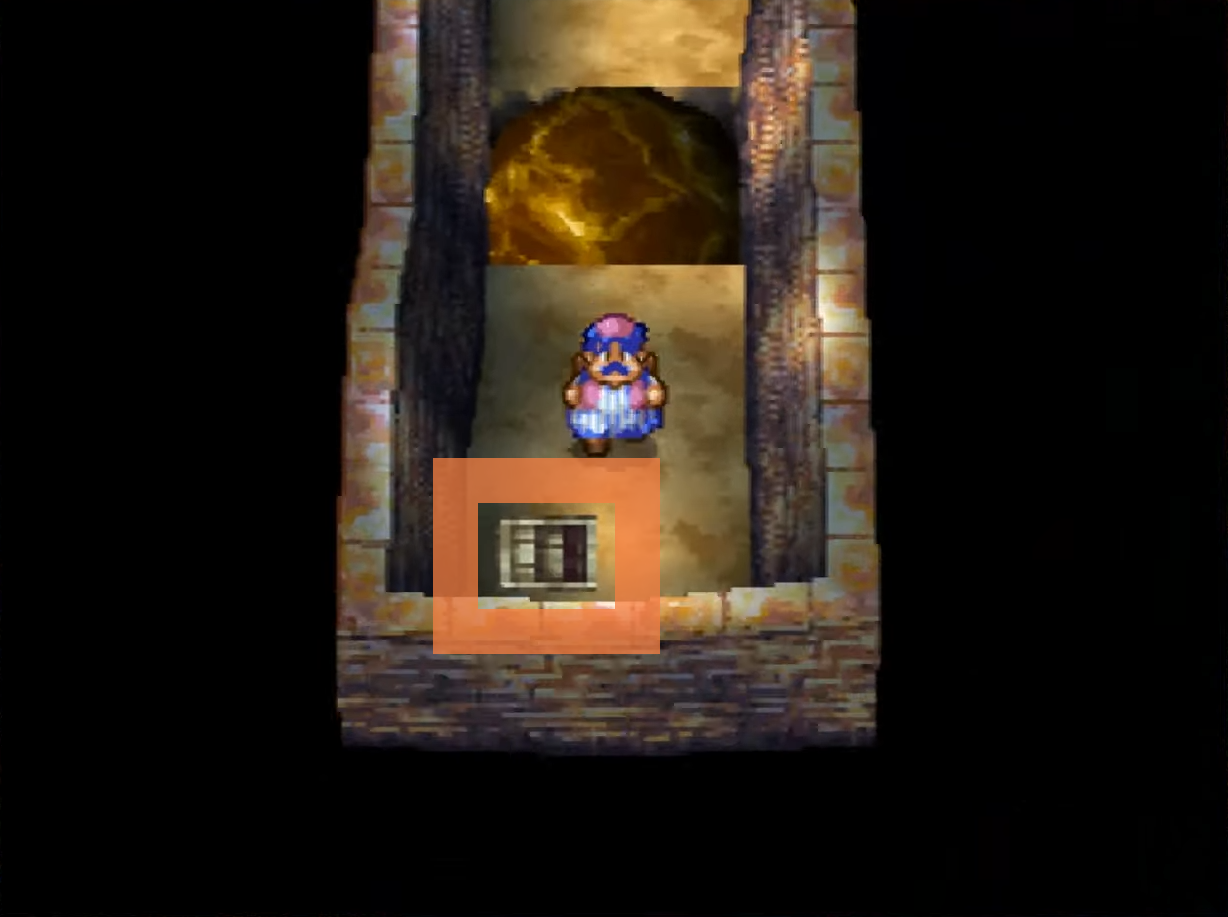 Pick the Strongbox and put a rock in its place to be able to escape (1) | Dragon Quest IV