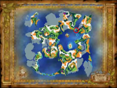 Map Location of Pass 2 | Dragon Quest VI