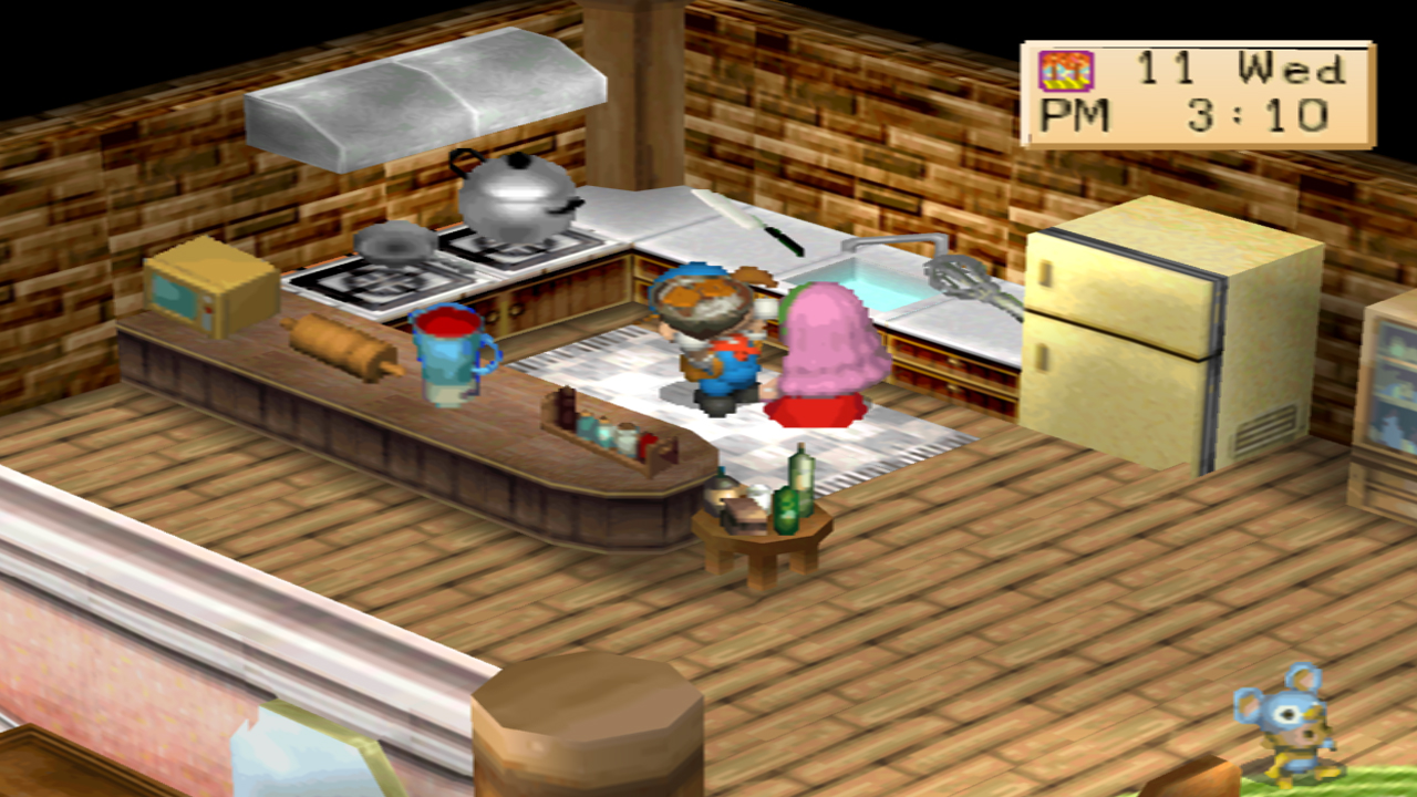 You can add green peppers to the noodle recipe | Harvest Moon: Back to Nature