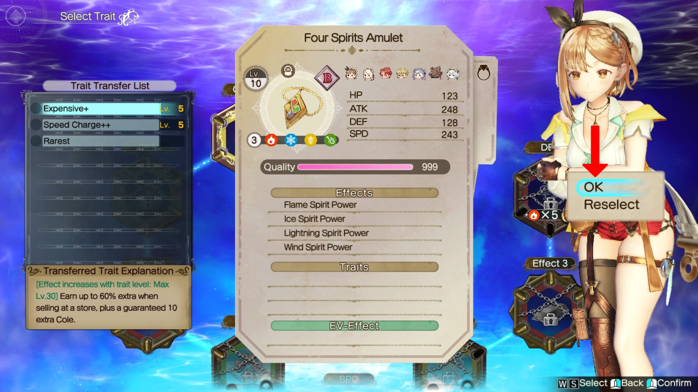 Obtaining the Four Spirits Amulet | Atelier Ryza 2: Lost Legends & the Secret Fairy