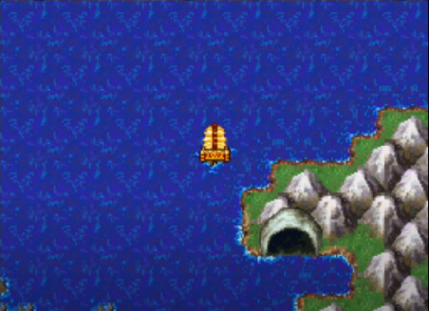 Use Lorelei’s Harp here to find the Sunken Ship 1 | Dragon Quest VI