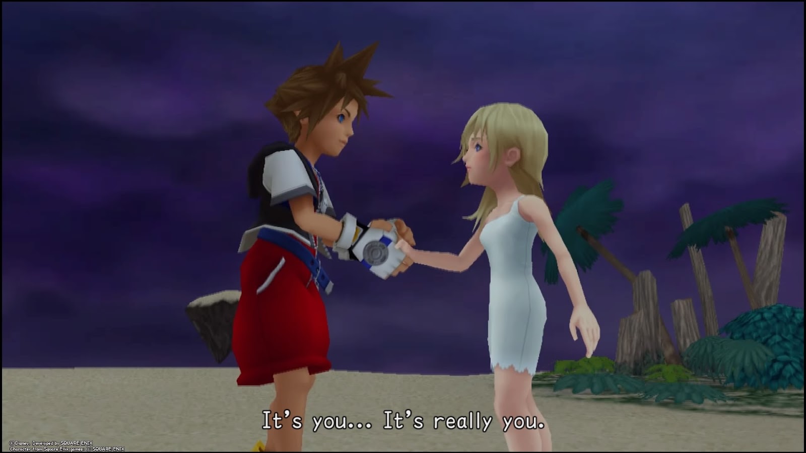 Meeting Naminé after defeating Darkside | Kingdom Hearts Re:Chain of Memories
