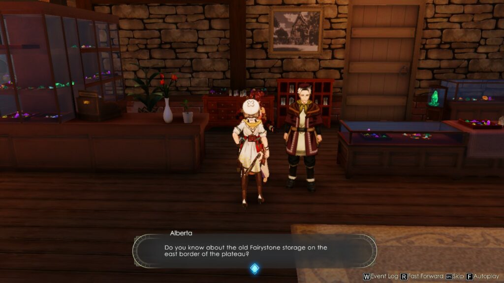 Accepting the quest from Alberta | Atelier Ryza 3: Alchemist of the End & the Secret Key