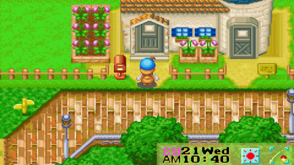 Location of Anna’s house. | Harvest Moon: Friends of Mineral Town