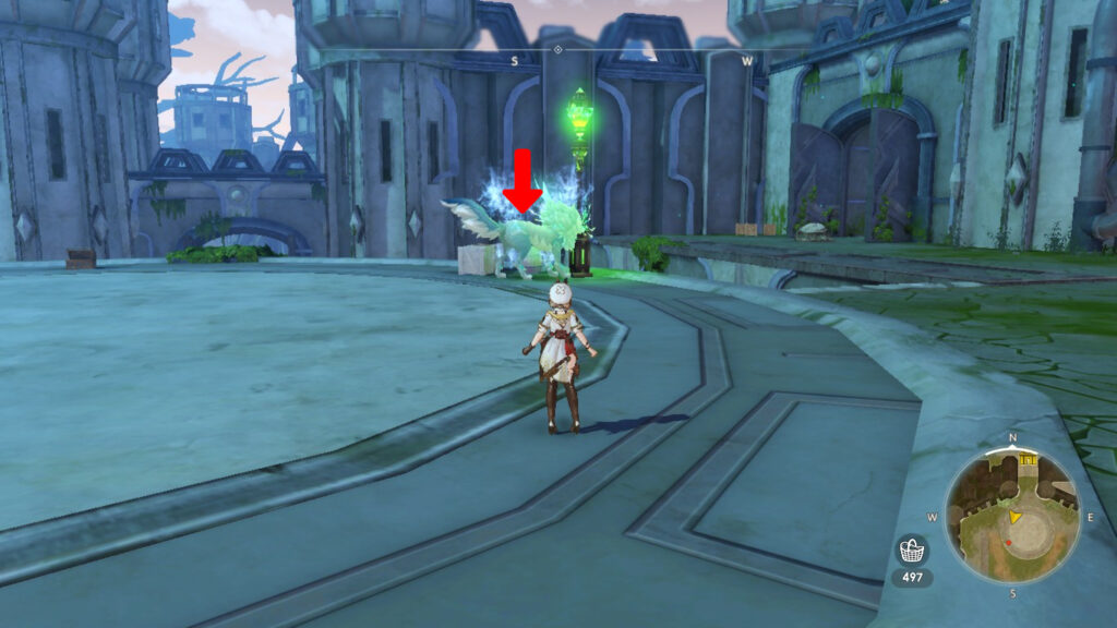 The Spellblade Wielder at the Central Blockade Area | Atelier Ryza 3: Alchemist of the End & the Secret Key