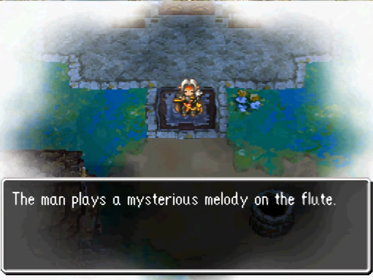 Your hero will have a dream sequence after sleeping in Strathbaile | Dragon Quest IV