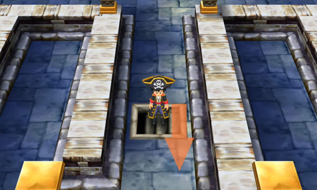 Follow these directions to exit the seventh floor (1) | Dragon Quest VII