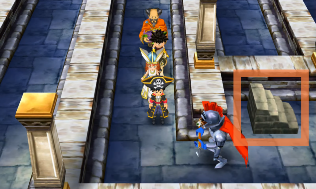 Follow these directions to exit the seventh floor (3) | Dragon Quest VII