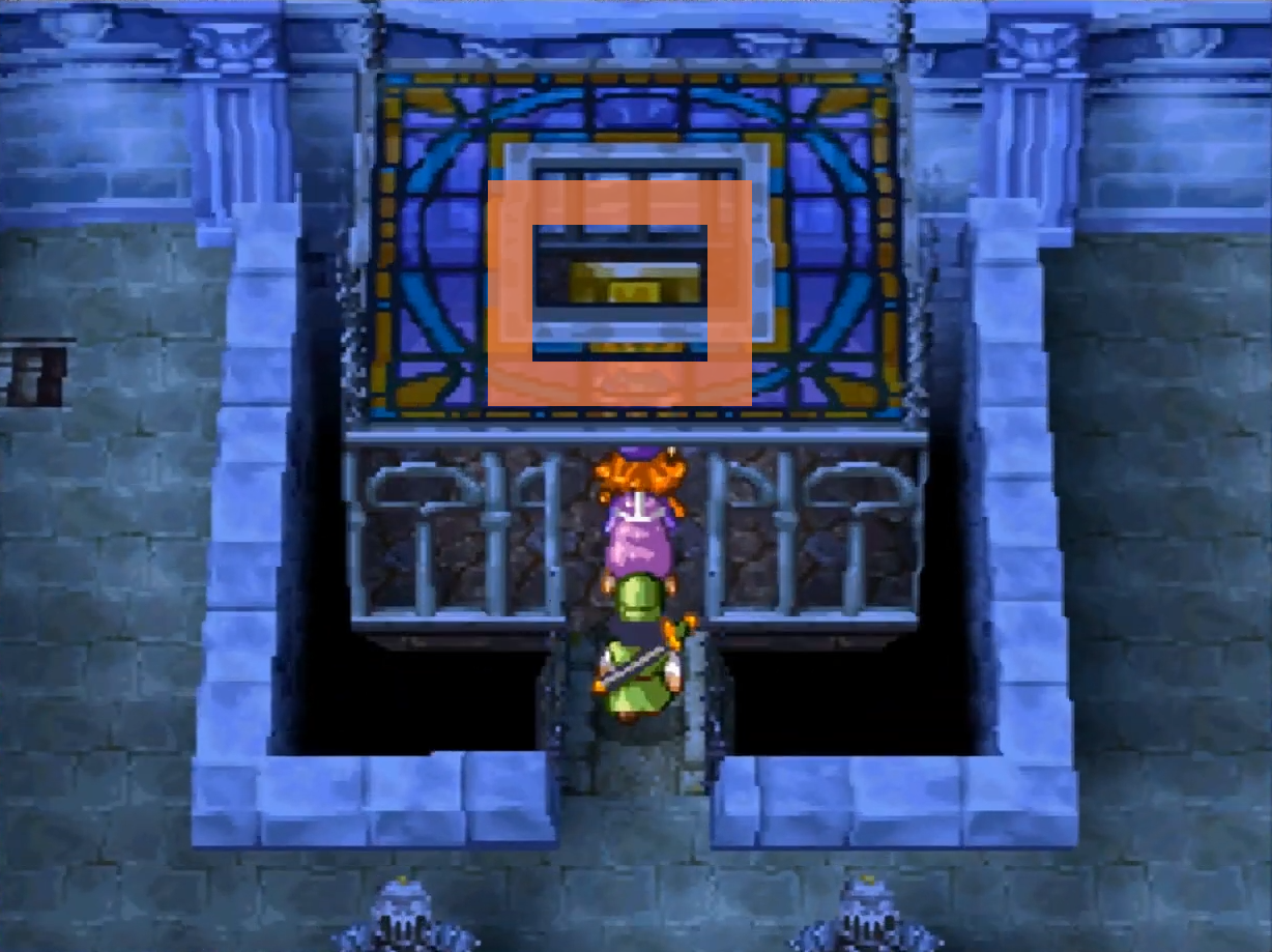 Ride the elevator down and then climb all the way up to the top (1) | Dragon Quest IV