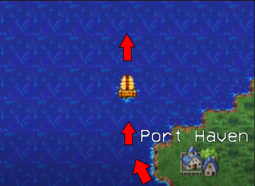 Head North From Port Haven 2 | Dragon Quest VI