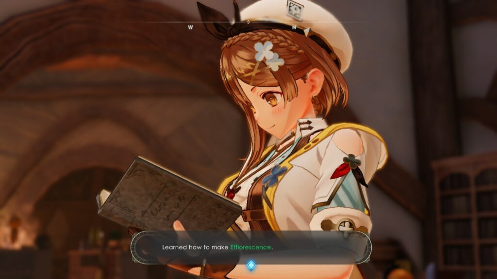 Learning the recipe for Efflorescence | Atelier Ryza 3: Alchemist of the End & the Secret Key
