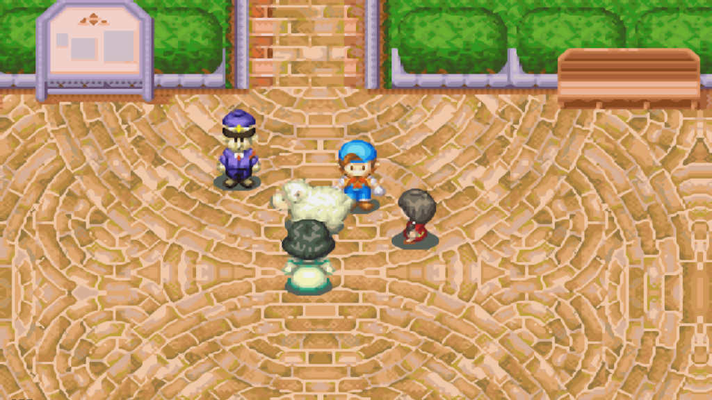 You can find May viewing animals during the Sheep Festival | Harvest Moon: Friends of Mineral Town