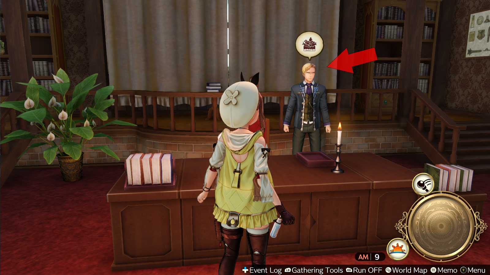 Lubart, vendor of rare goods and Klaudia's father | Atelier Ryza: Ever Darkness & the Secret Hideout