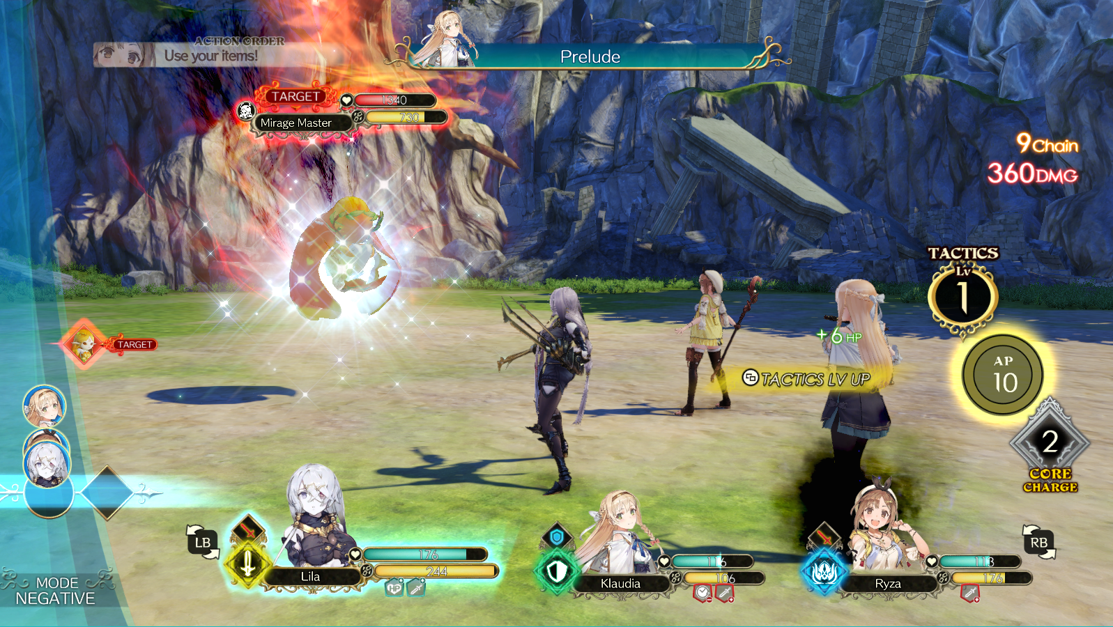 Mirage Master curling up and starting the cast for her Explosion Magic, watch out! | Atelier Ryza: Ever Darkness & the Secret Hideout