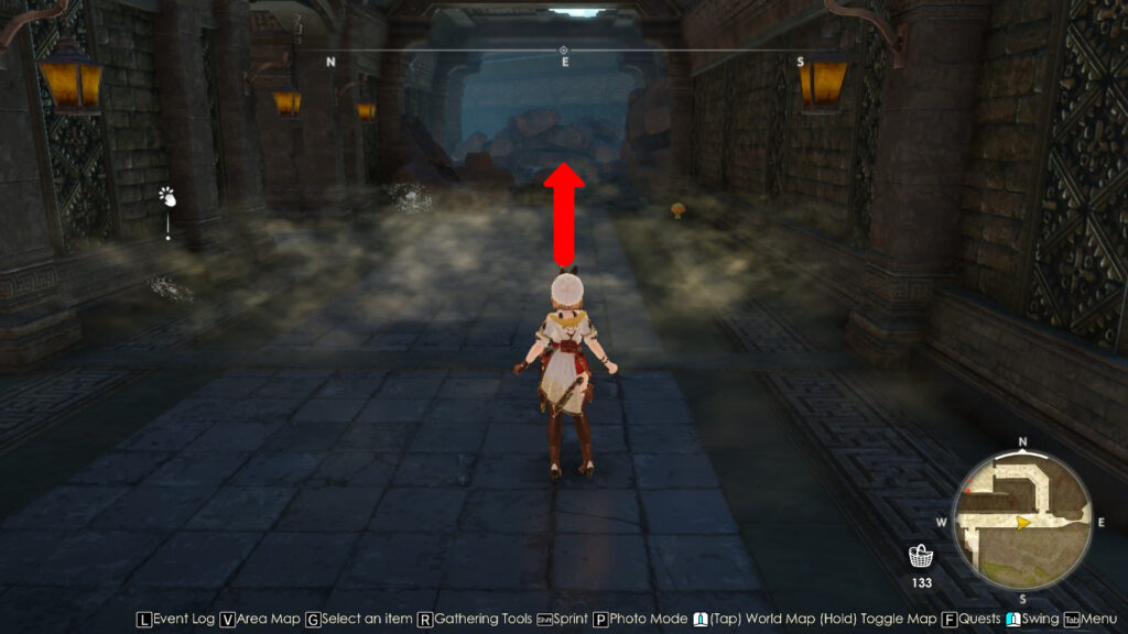 Walking east on the temple’s highway | Atelier Ryza 3: Alchemist of the End & the Secret Key