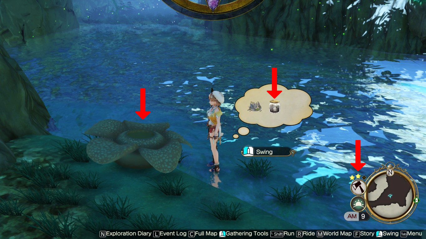 Collecting Black Water in the Phantasm Forest | Atelier Ryza 2: Lost Legends & the Secret Fairy