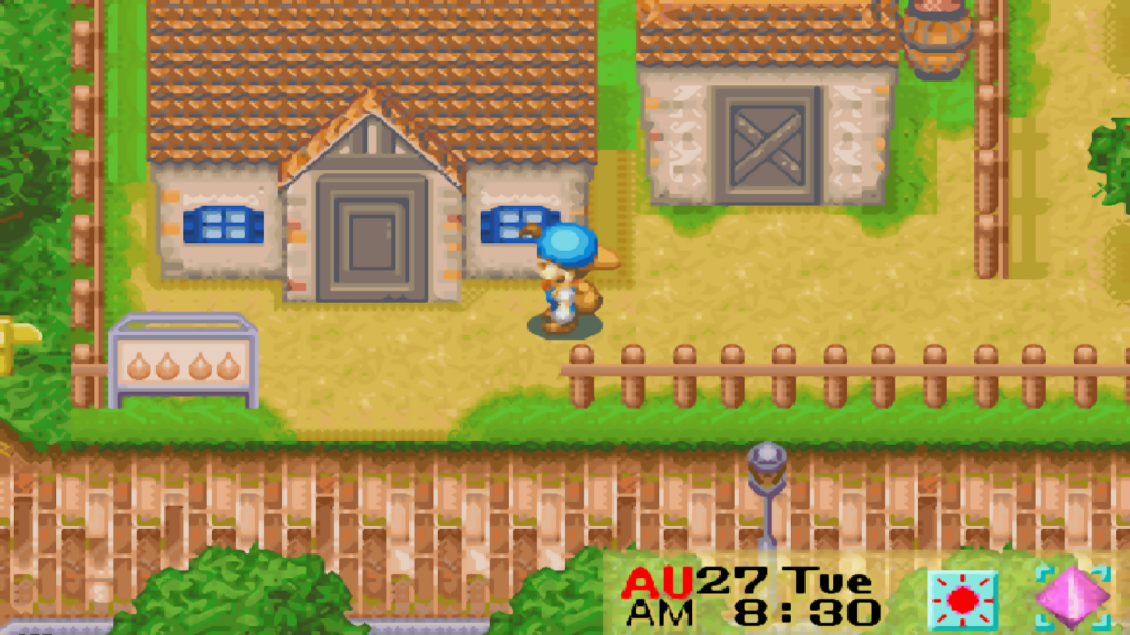 Front view of Aja Winery where Manna and Duke live | Harvest Moon: Friends of Mineral Town