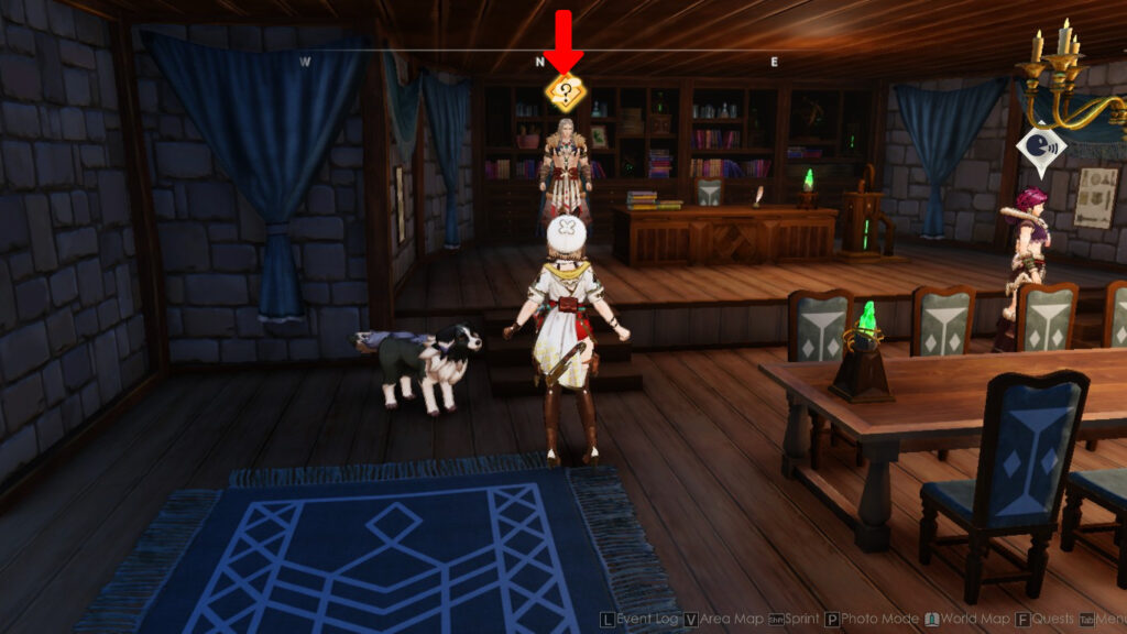 Dolto in the village chief’s manor | Atelier Ryza 3: Alchemist of the End & the Secret Key