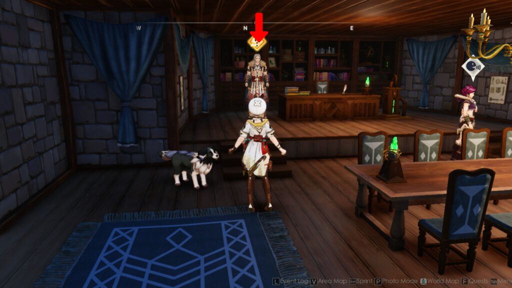 Dolto in the village chief’s manor | Atelier Ryza 3: Alchemist of the End & the Secret Key